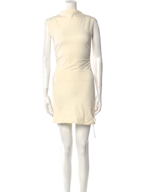 Reformation Mock Neck Mini Dress