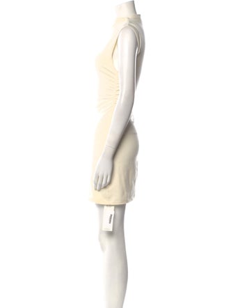 Reformation Mock Neck Mini Dress