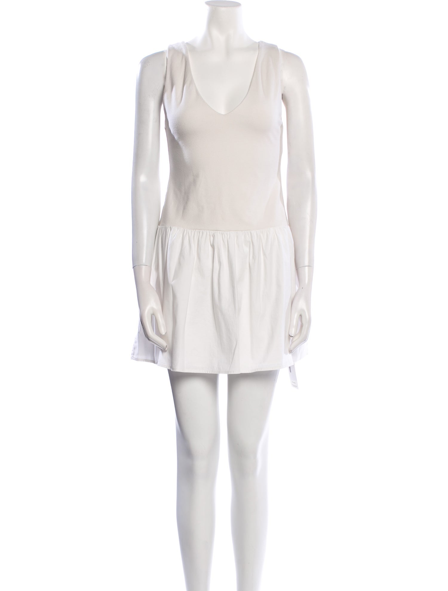 Reformation Scoop Neck Mini Dress