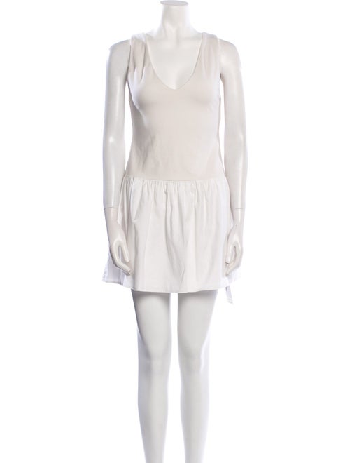 Reformation Scoop Neck Mini Dress