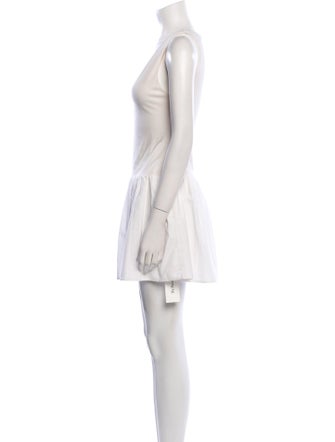 Reformation Scoop Neck Mini Dress