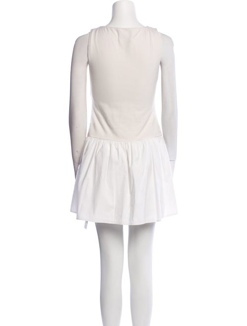 Reformation Scoop Neck Mini Dress