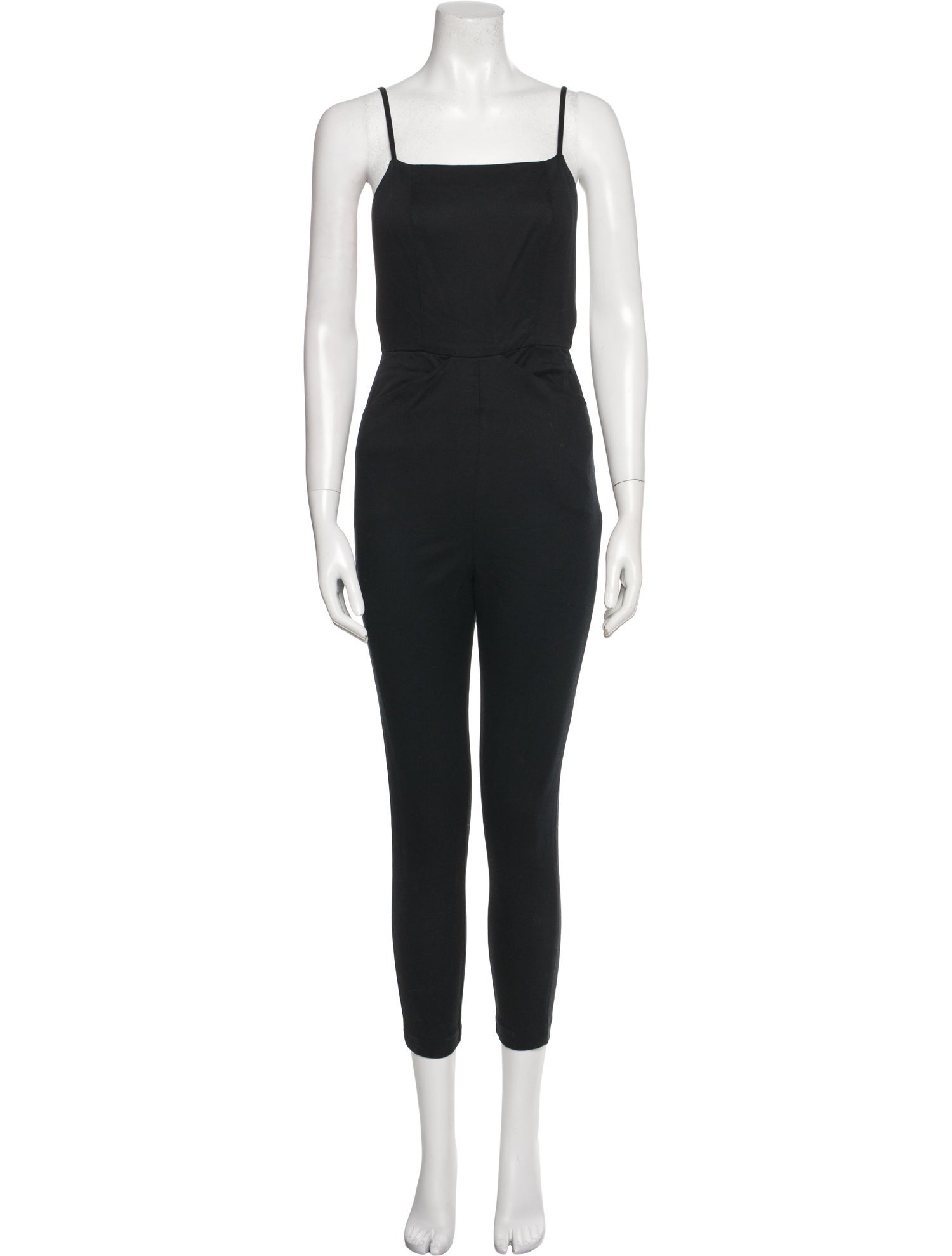 Reformation Square Neckline Jumpsuit