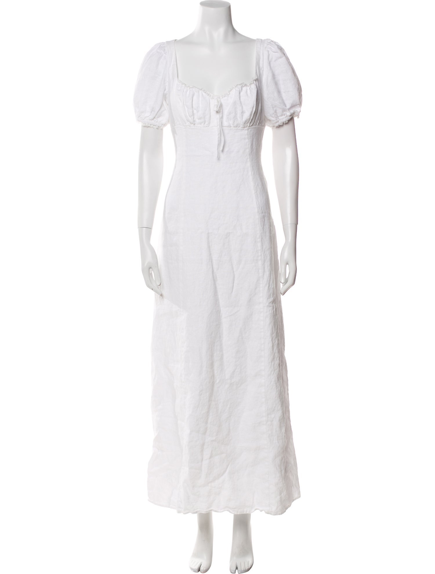 Reformation Linen Long Dress