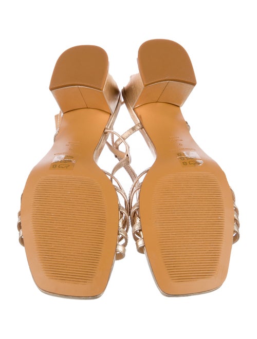 Reformation Leather Slingback Sandals