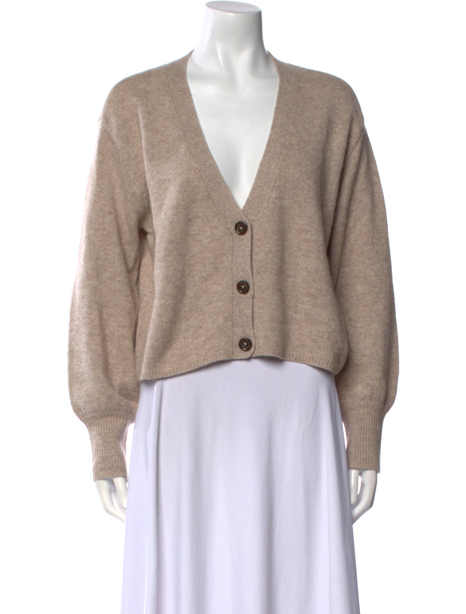 Reformation Cashmere V-Neck Sweater