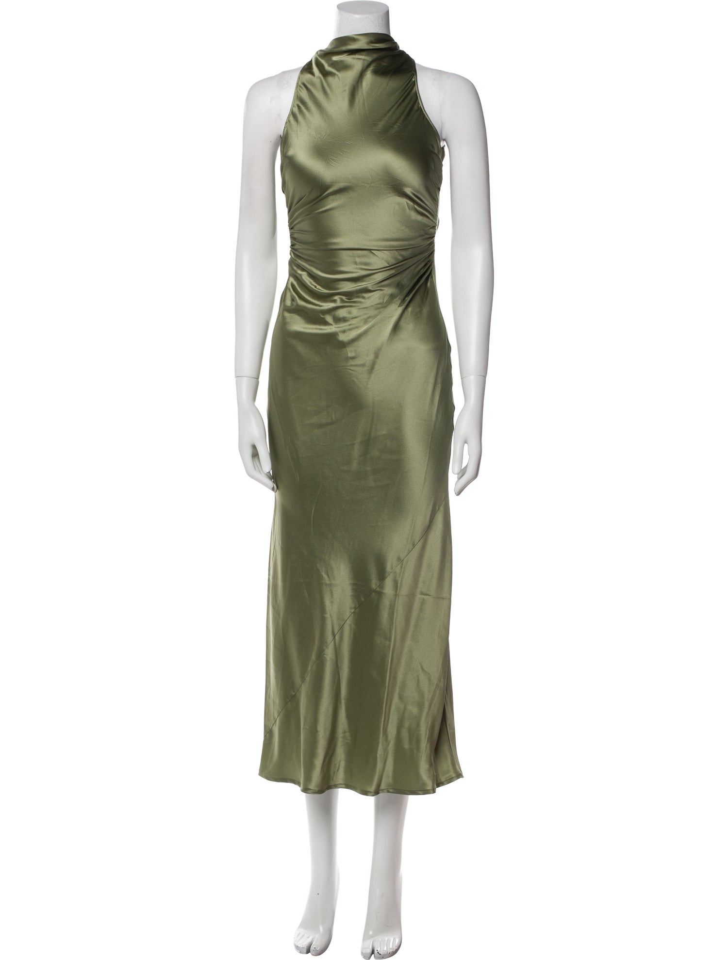 Reformation Silk Long Dress