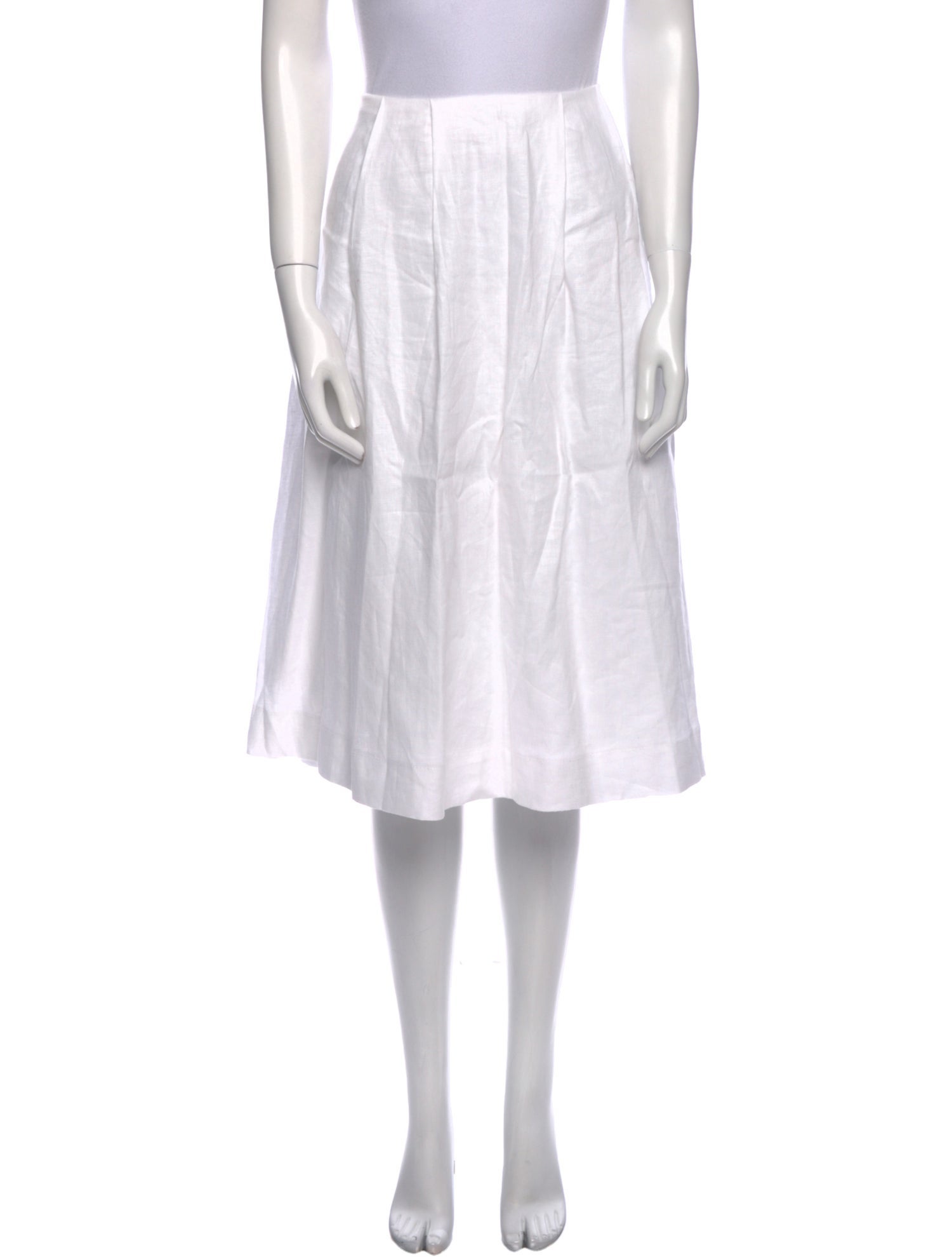 Reformation Linen Knee-Length Skirt