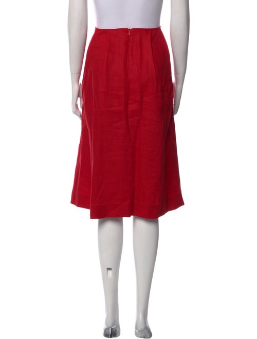 Reformation Linen Knee-Length Skirt