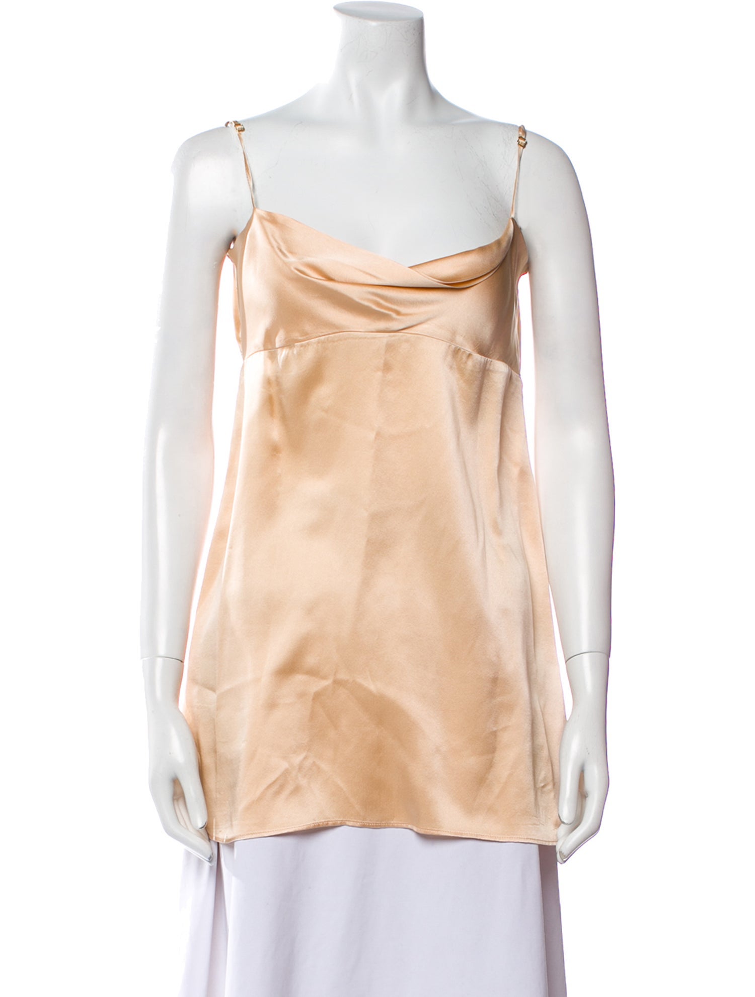 Reformation Silk Cowl Neck Top