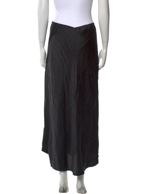 Reformation Silk Midi Length Skirt