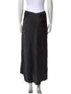 Reformation Silk Midi Length Skirt