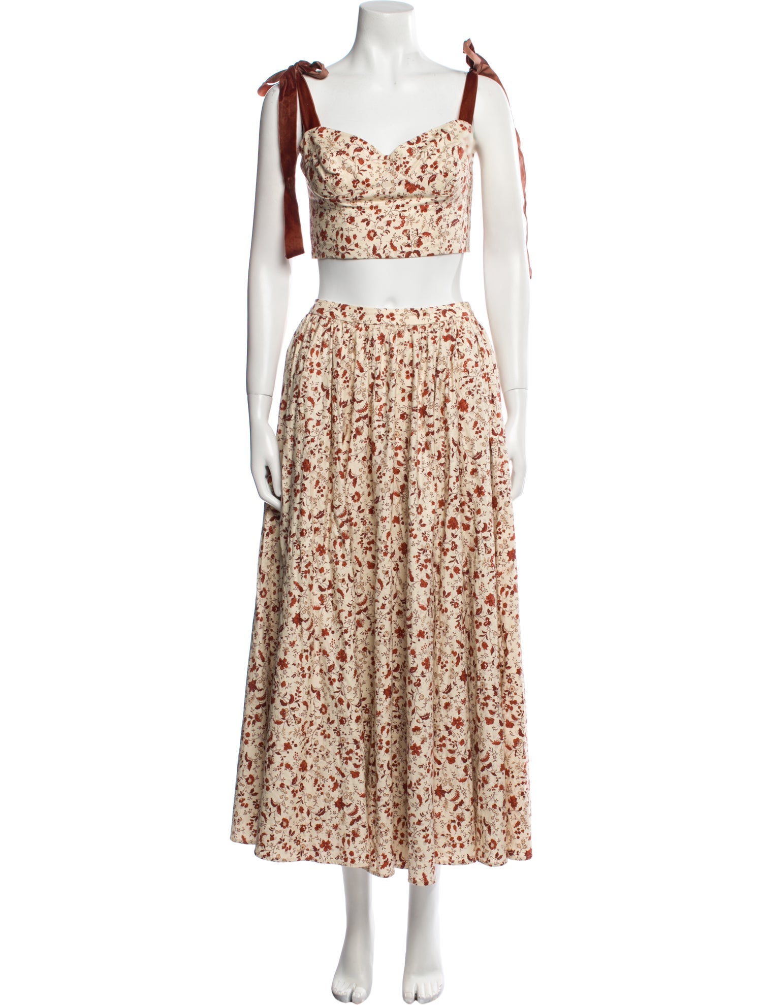 Reformation x Kacey Musgraves Printed Skirt Set w/ Tags