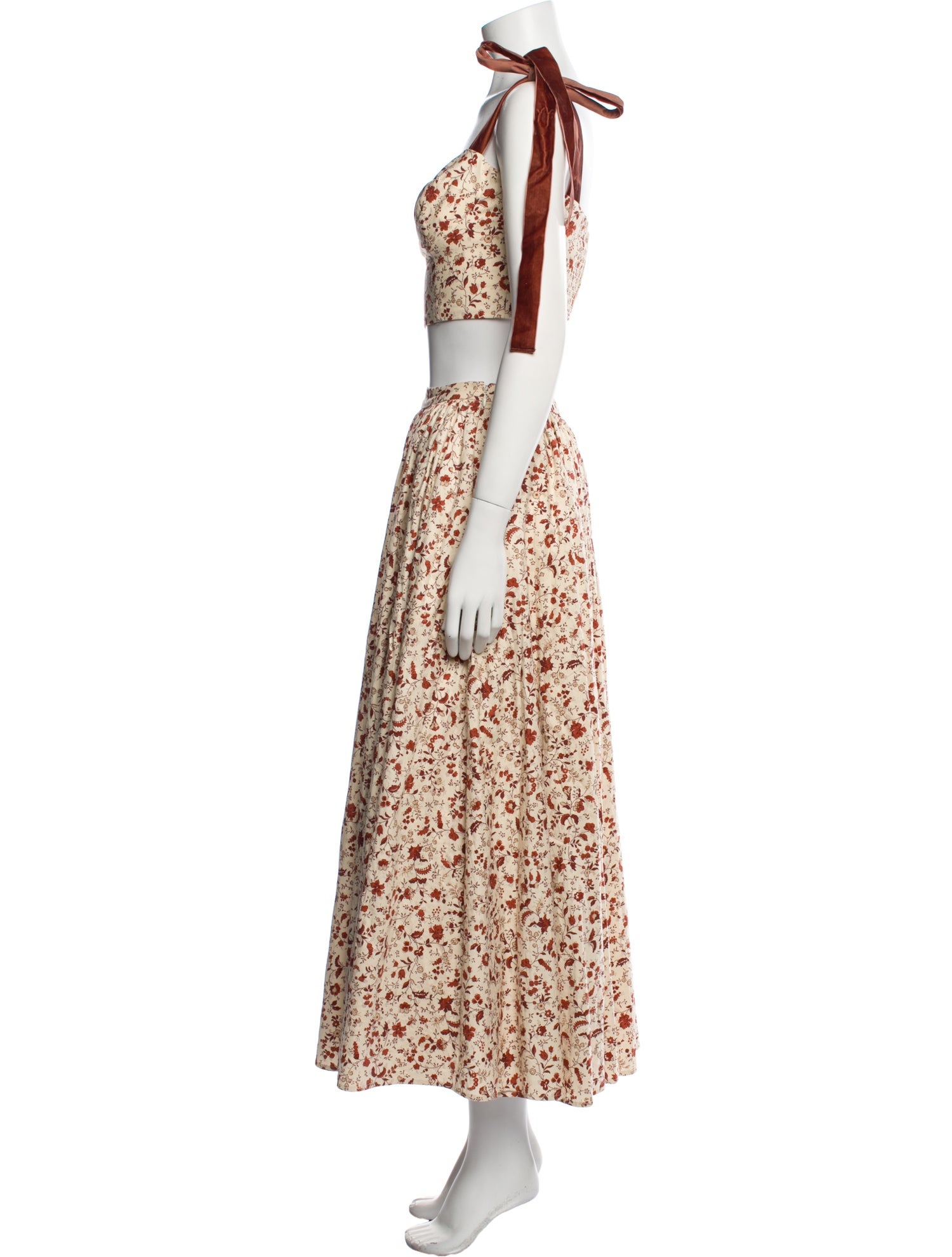 Reformation x Kacey Musgraves Printed Skirt Set w/ Tags