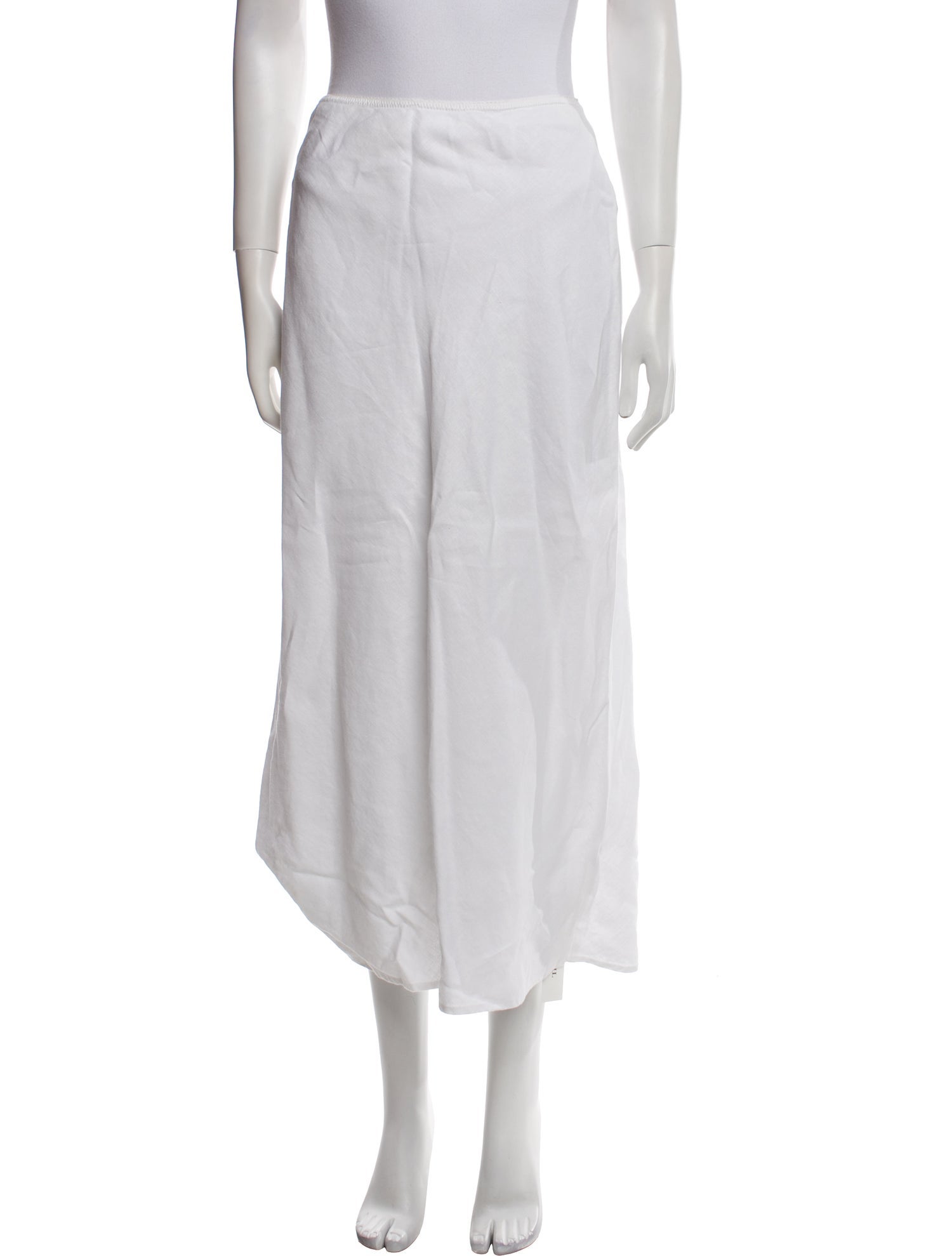 Reformation Linen Midi Length Skirt