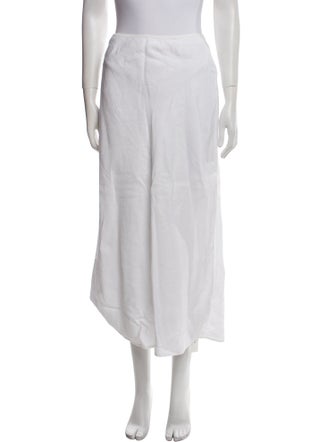Reformation Linen Midi Length Skirt