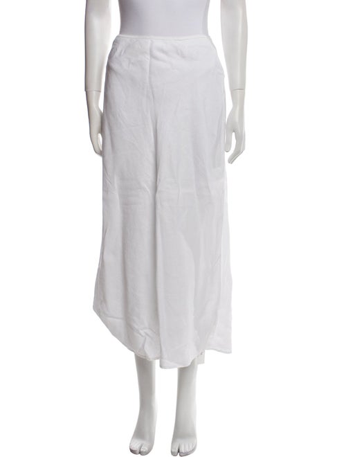 Reformation Linen Midi Length Skirt