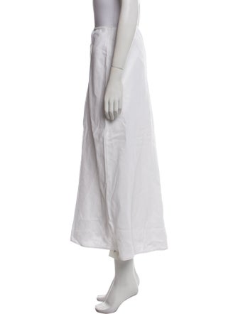 Reformation Linen Midi Length Skirt