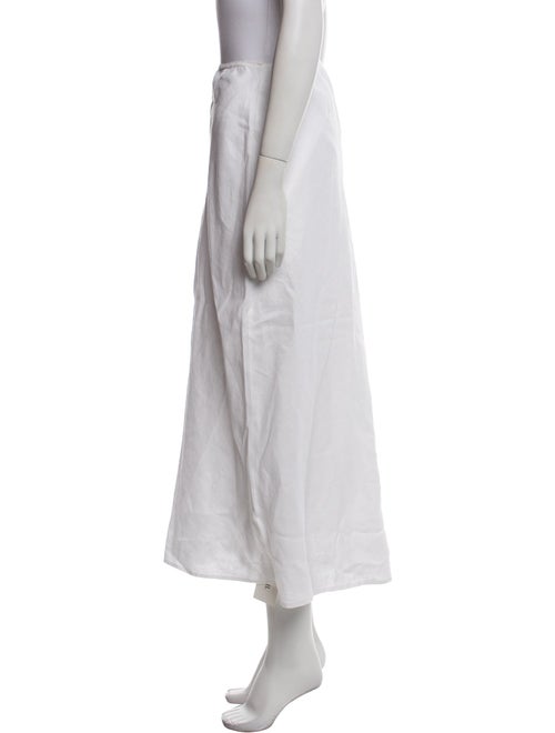 Reformation Linen Midi Length Skirt