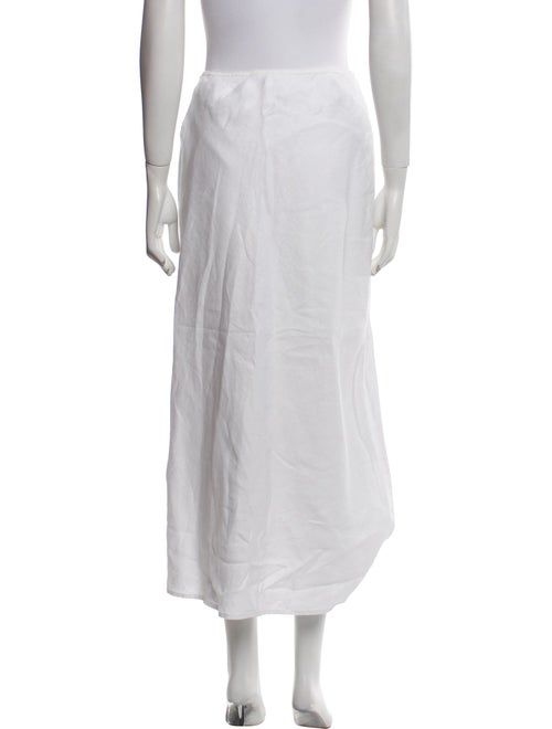 Reformation Linen Midi Length Skirt