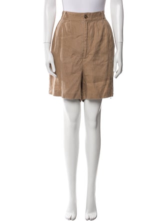 Reformation Linen Knee-Length Shorts