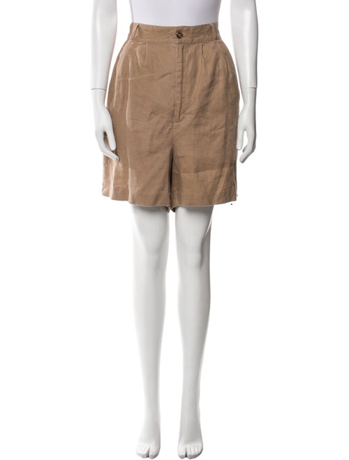 Reformation Linen Knee-Length Shorts
