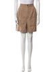 Reformation Linen Knee-Length Shorts