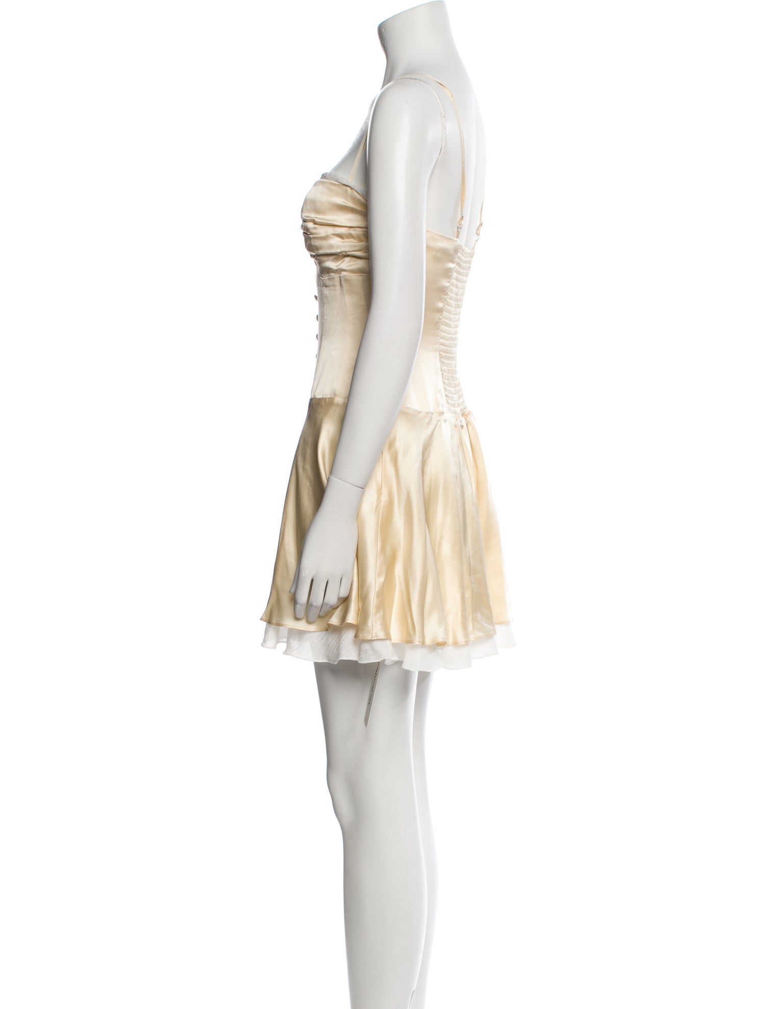 Reformation Silk Mini Dress