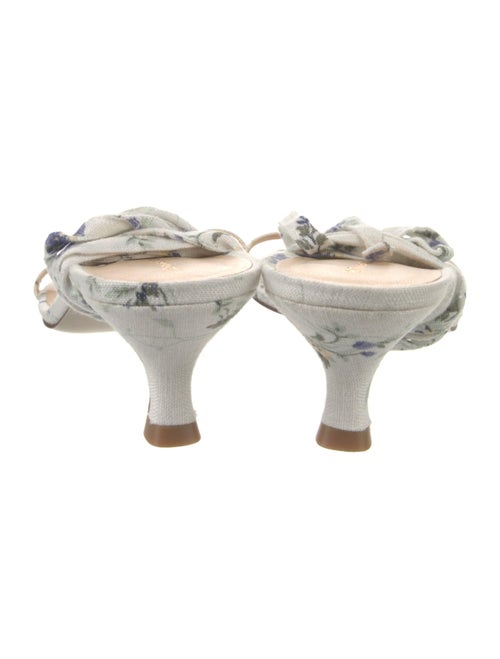 Reformation Floral Print Slides