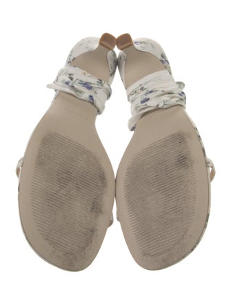 Reformation Floral Print Slides