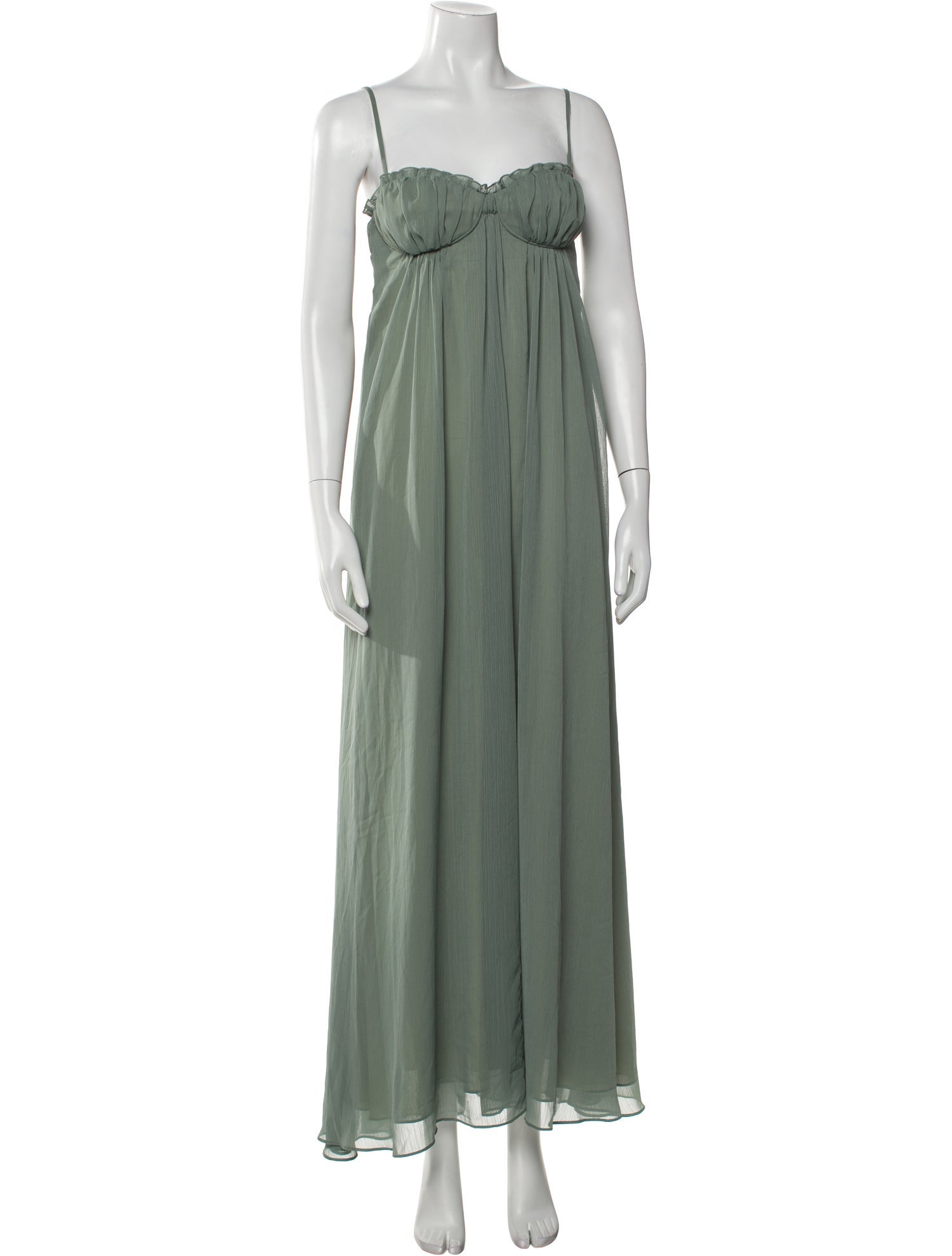 Reformation Square Neckline Long Dress w/ Tags