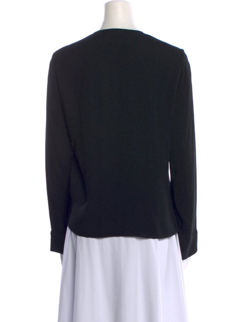 Reformation V-Neck Long Sleeve Blouse