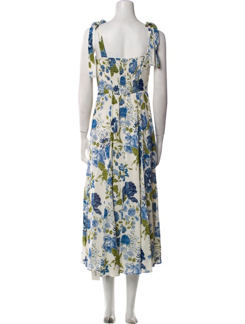 Reformation Floral Print Long Dress