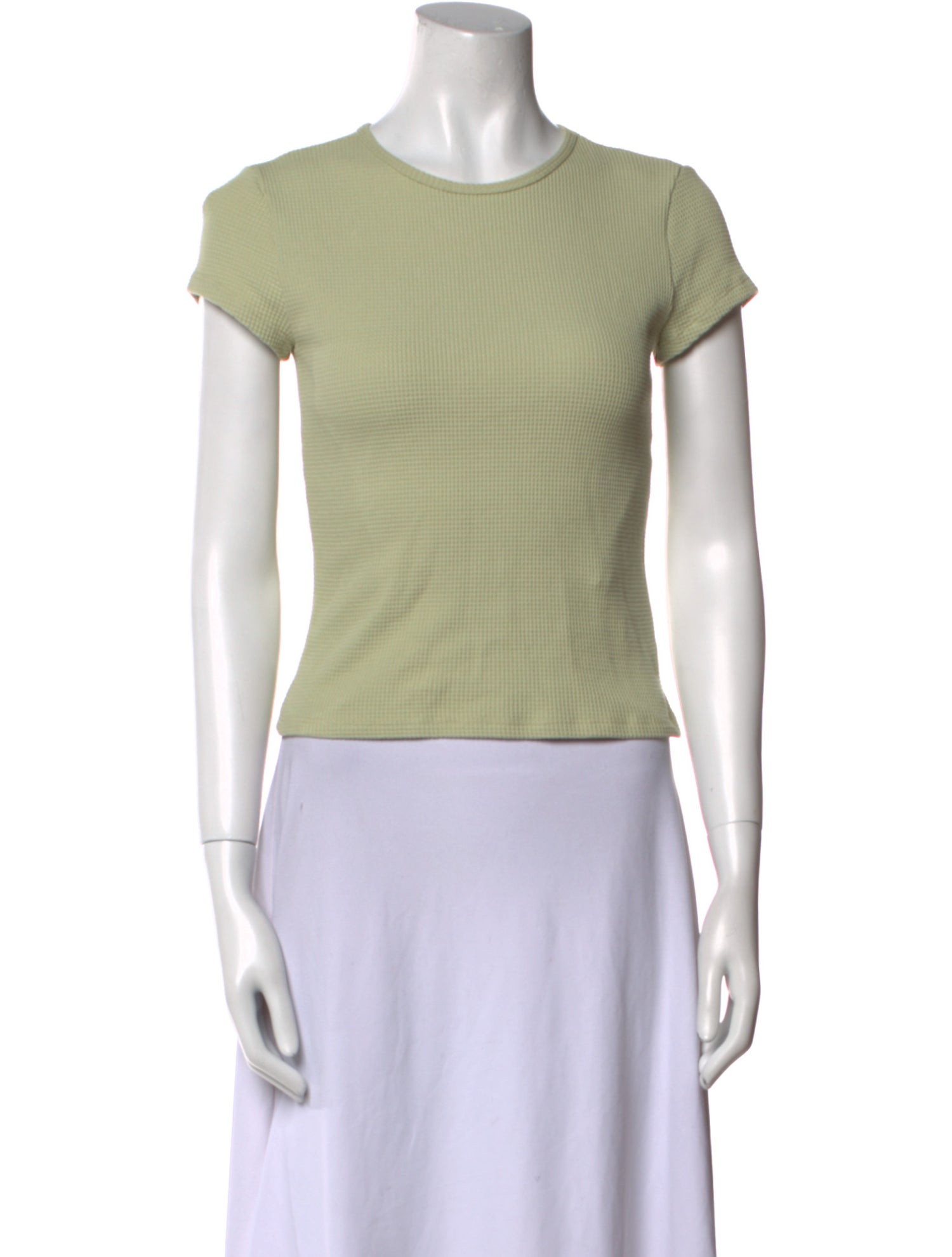 Reformation Crew Neck Short Sleeve Top