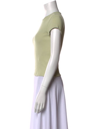 Reformation Crew Neck Short Sleeve Top