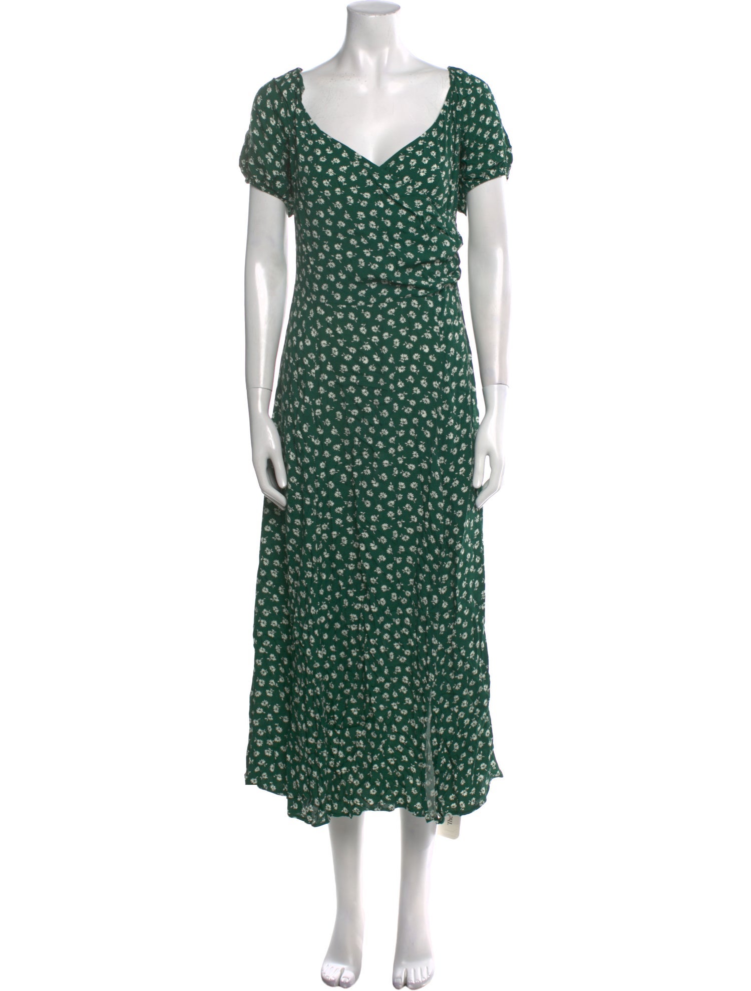 Reformation Floral Print Long Dress