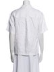 Reformation Linen Short Sleeve Button-Up Top