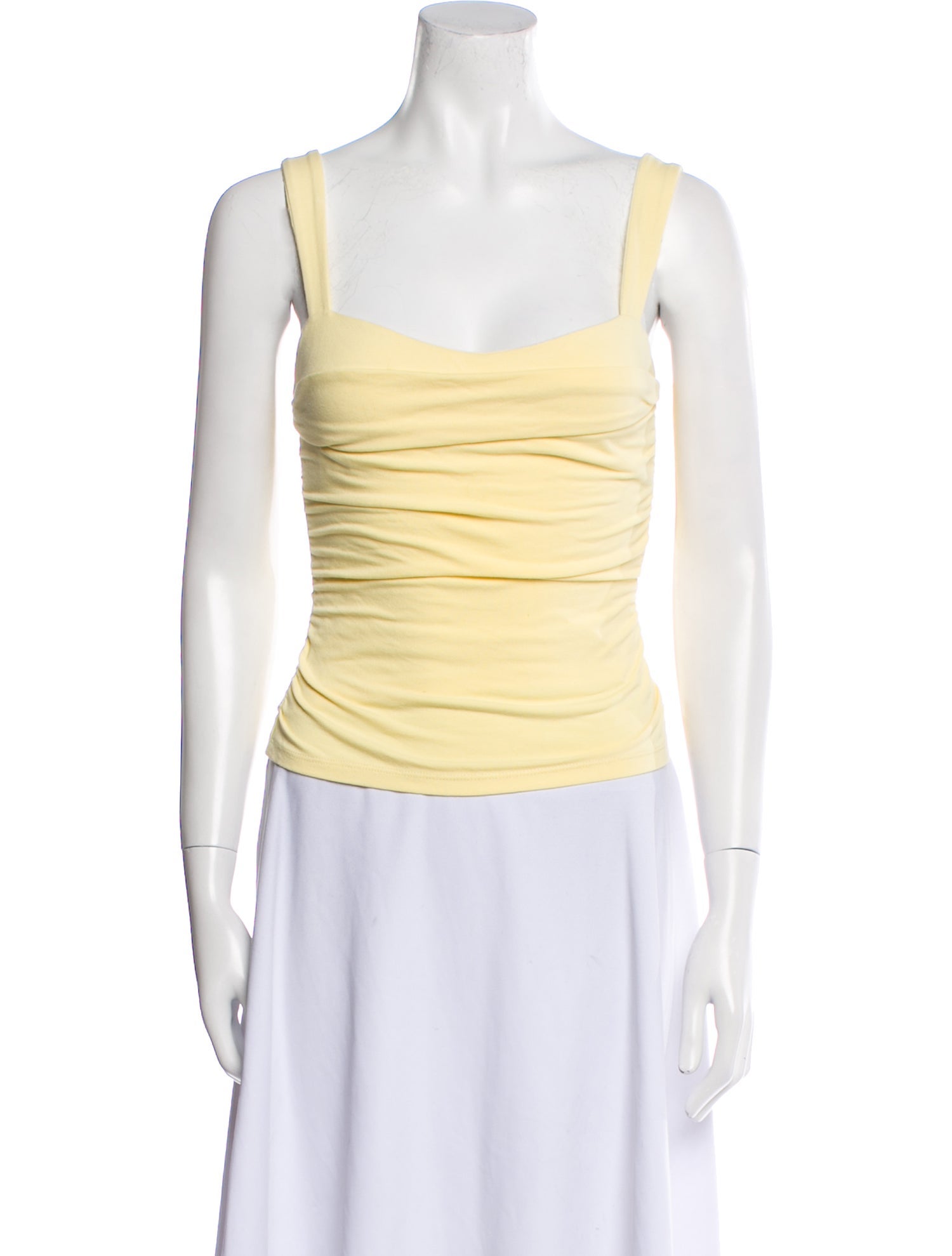 Reformation Square Neckline Sleeveless Top