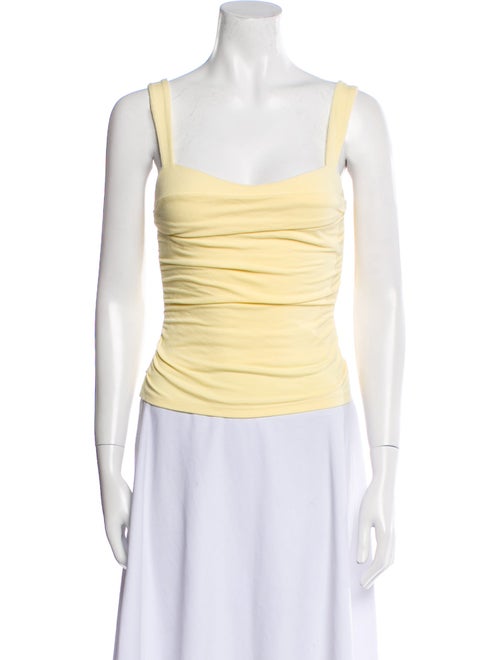 Reformation Square Neckline Sleeveless Top