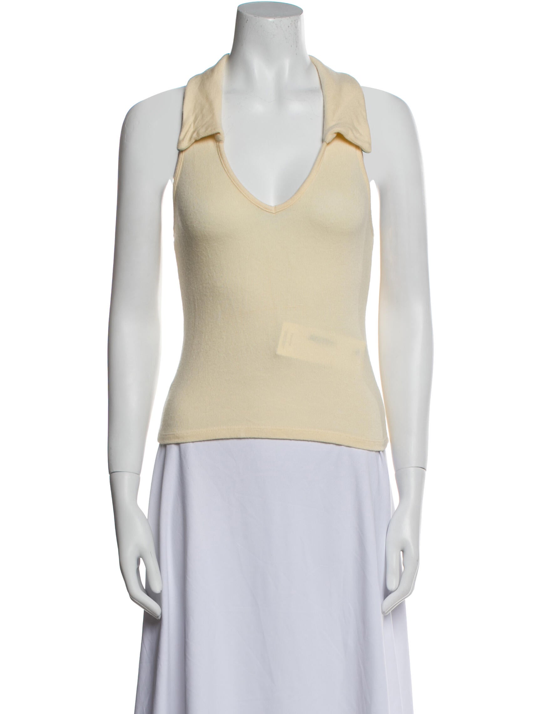 Reformation V-Neck Sleeveless Top