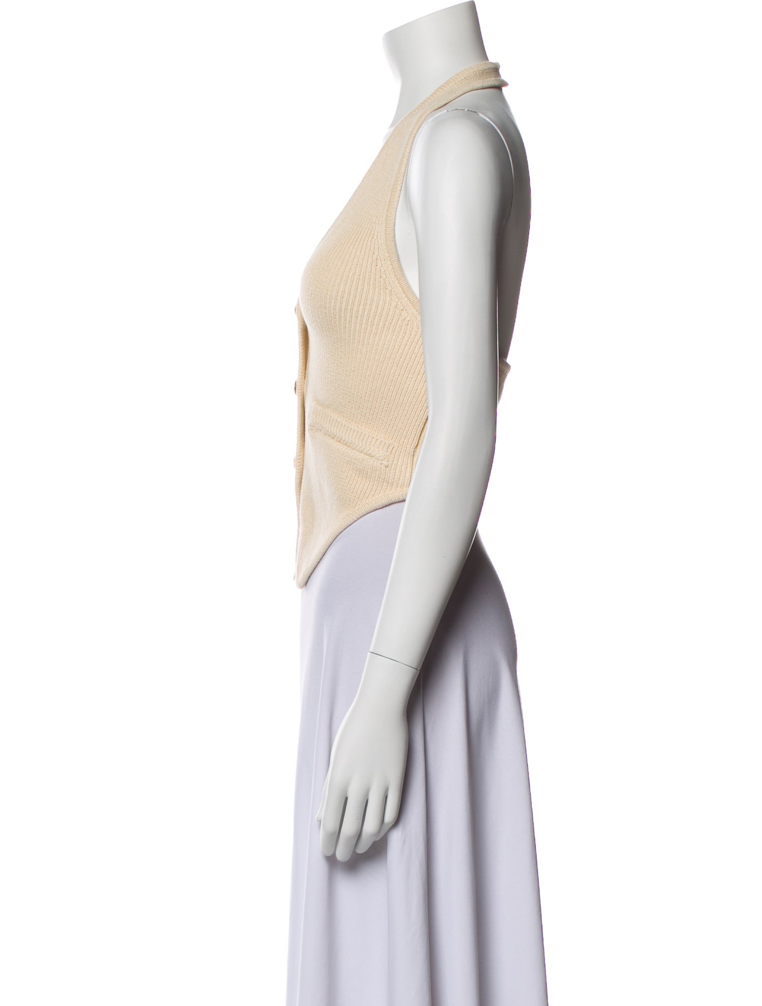 Reformation V-Neck Sleeveless Crop Top w/ Tags