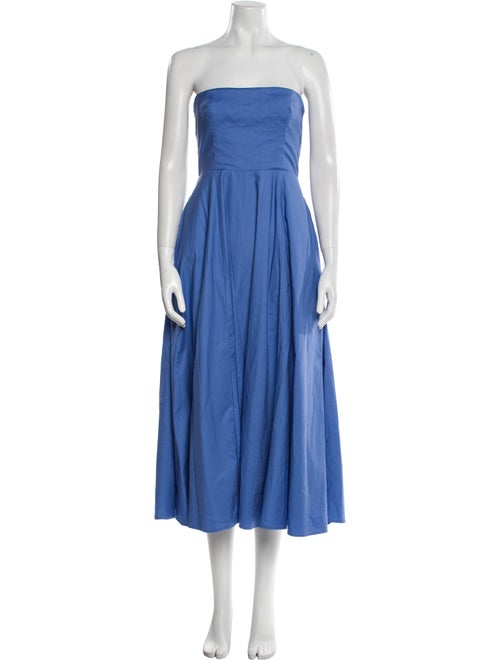 Reformation Strapless Midi Length Dress