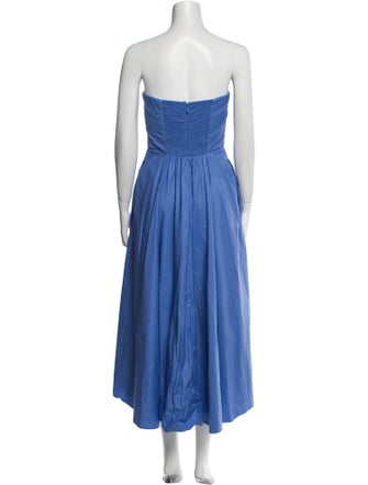 Reformation Strapless Midi Length Dress