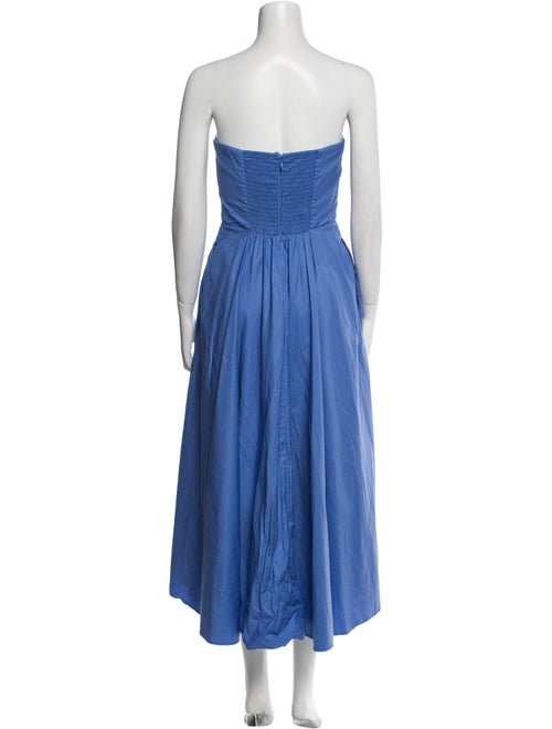 Reformation Strapless Midi Length Dress