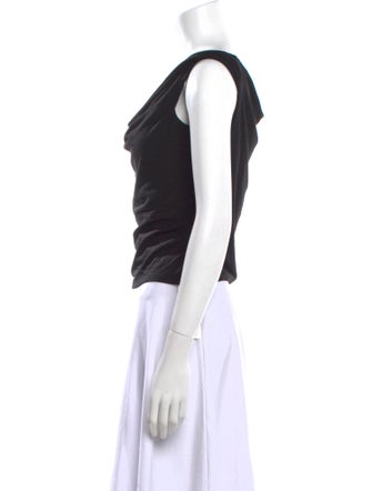 Reformation Cowl Neck Sleeveless Crop Top