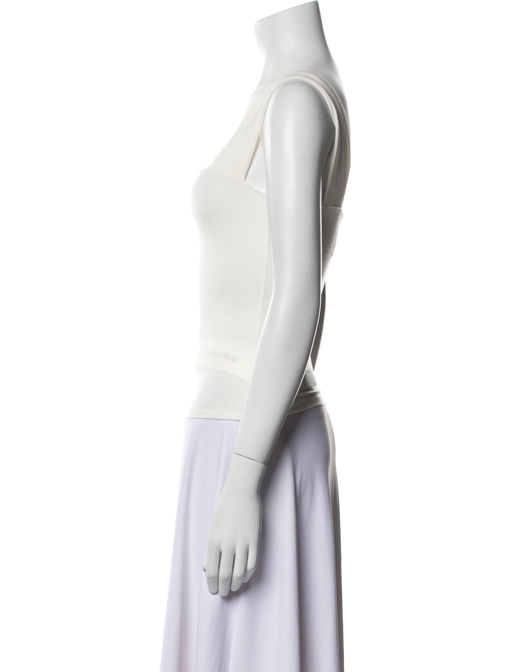 Reformation Square Neckline Sleeveless Crop Top w/ Tags