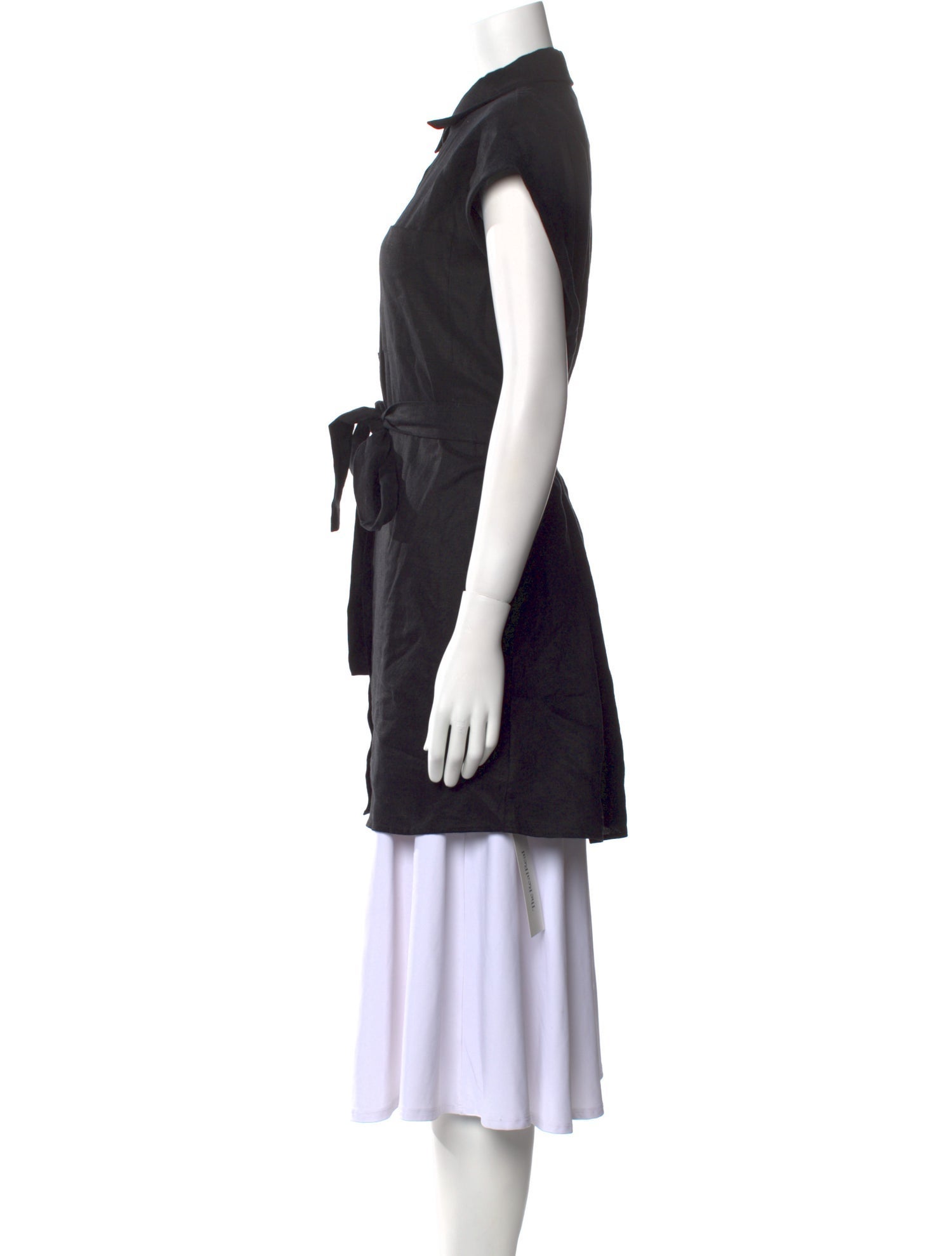 Reformation Linen Short Sleeve Tunic