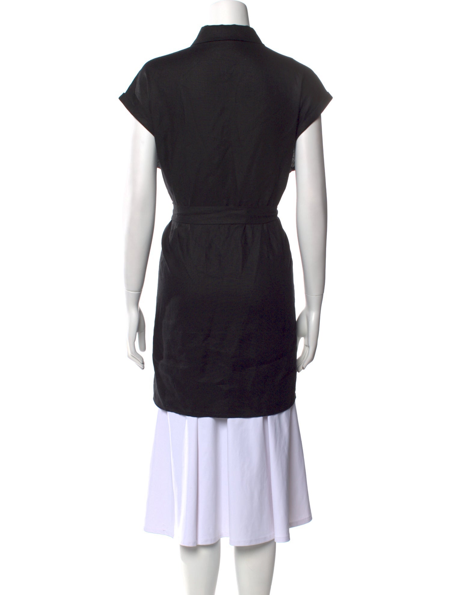 Reformation Linen Short Sleeve Tunic