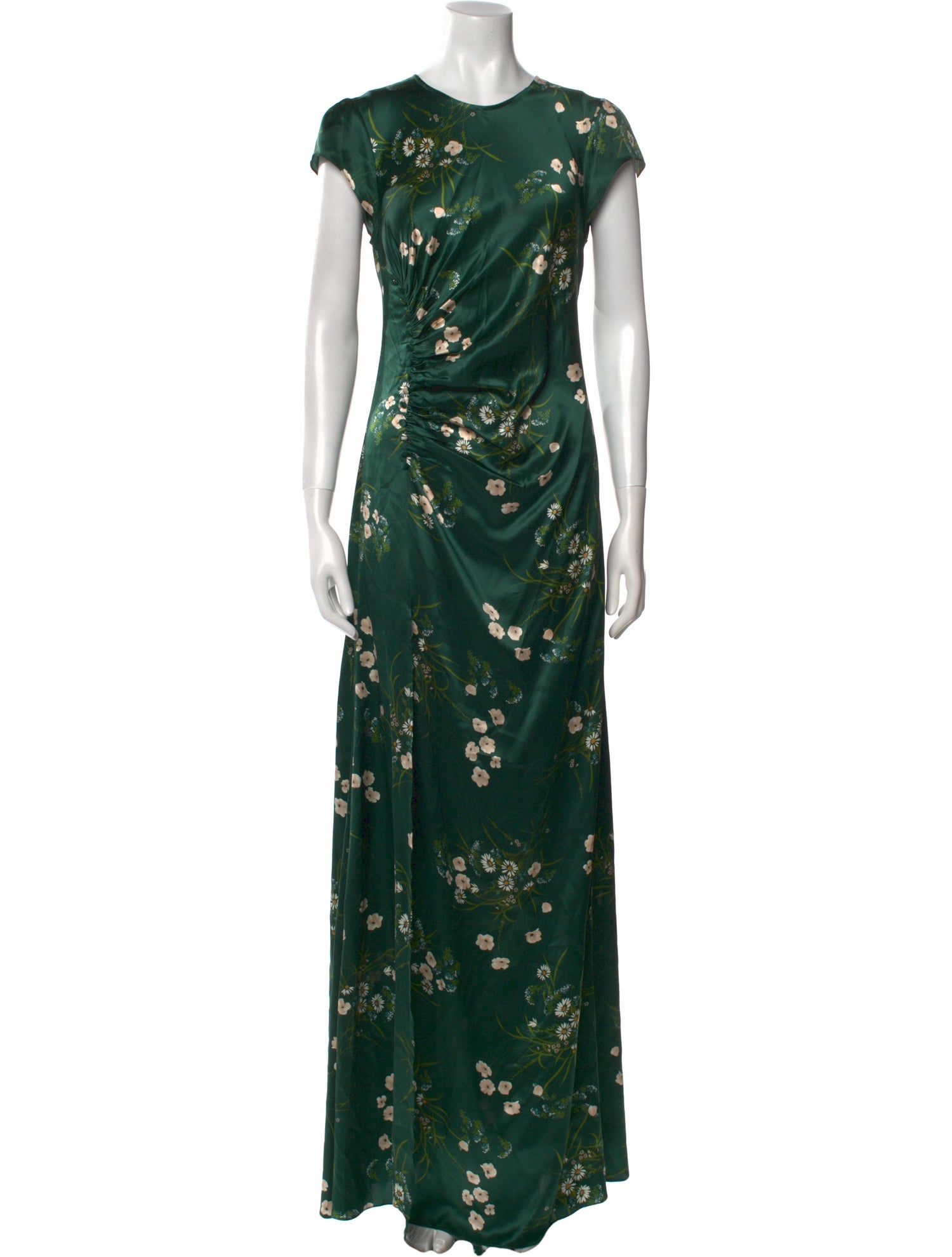 Reformation Silk Long Dress