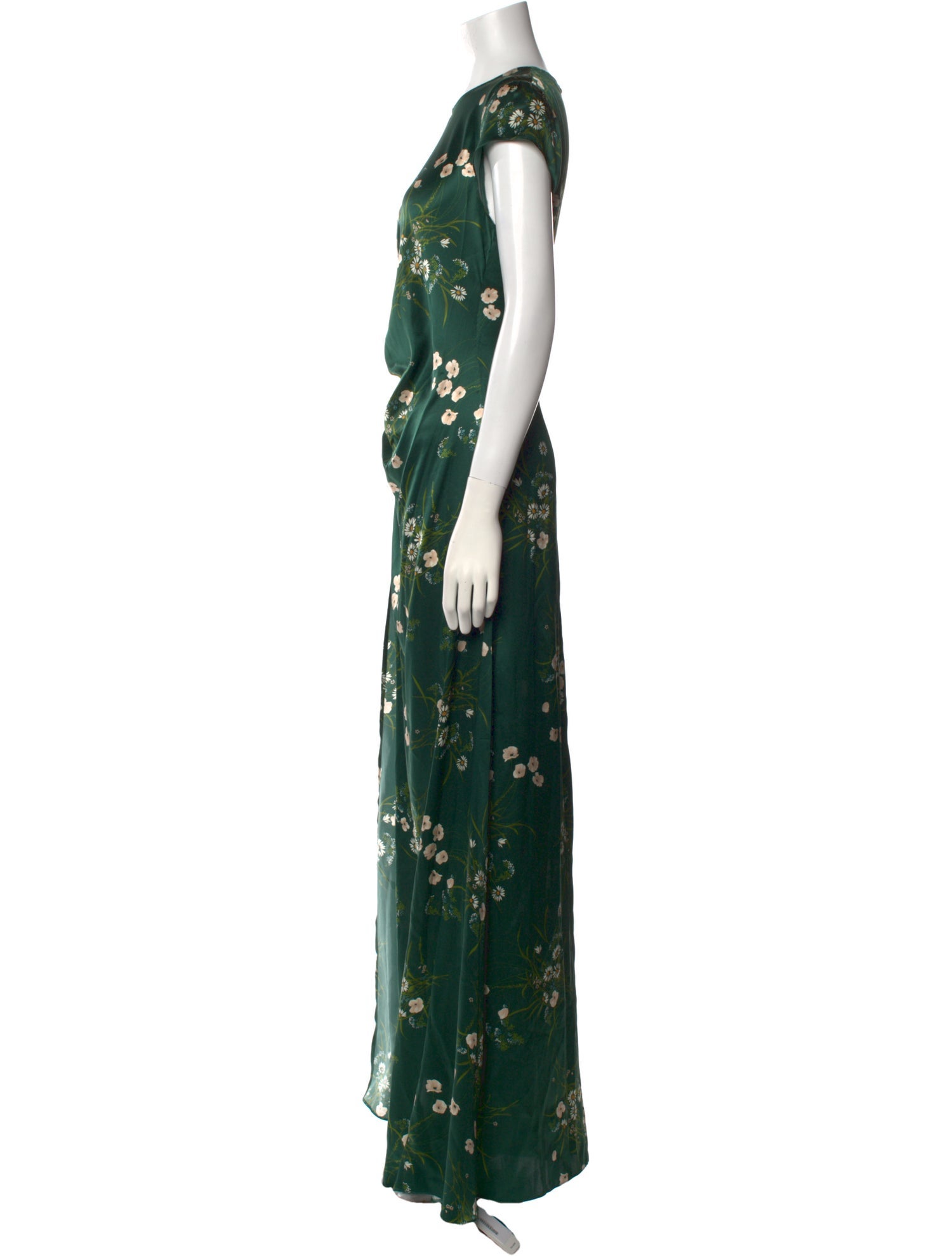 Reformation Silk Long Dress